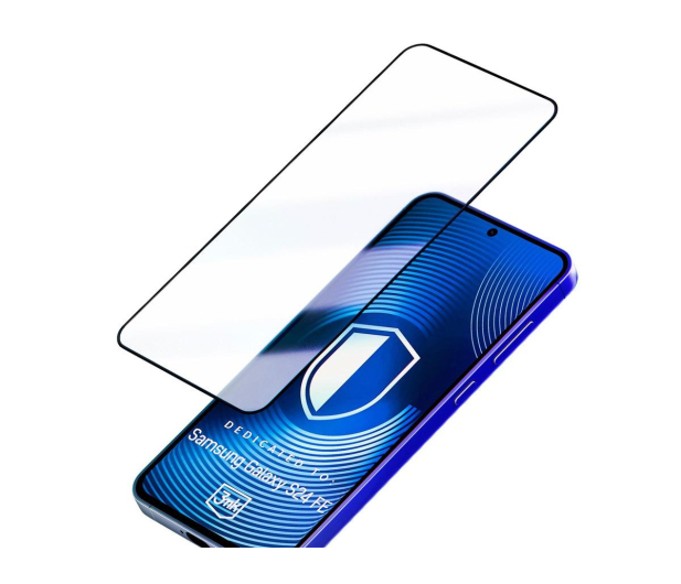3mk HardGlass Max Lite Black do Samsung Galaxy S24 FE - 1511738 - zdjęcie 3
